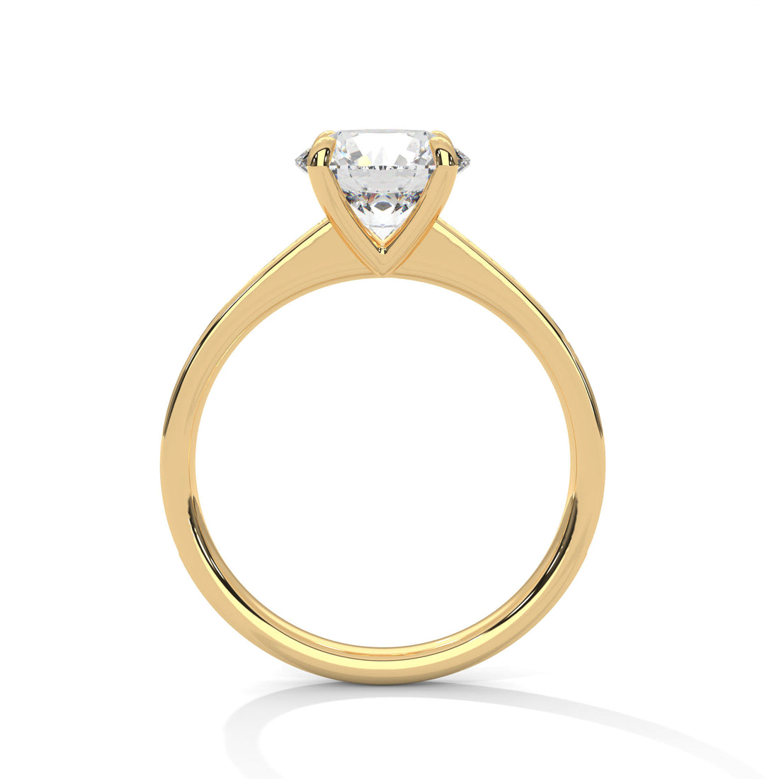 2.21 CT Round Cut Solitaire Diamond Ring