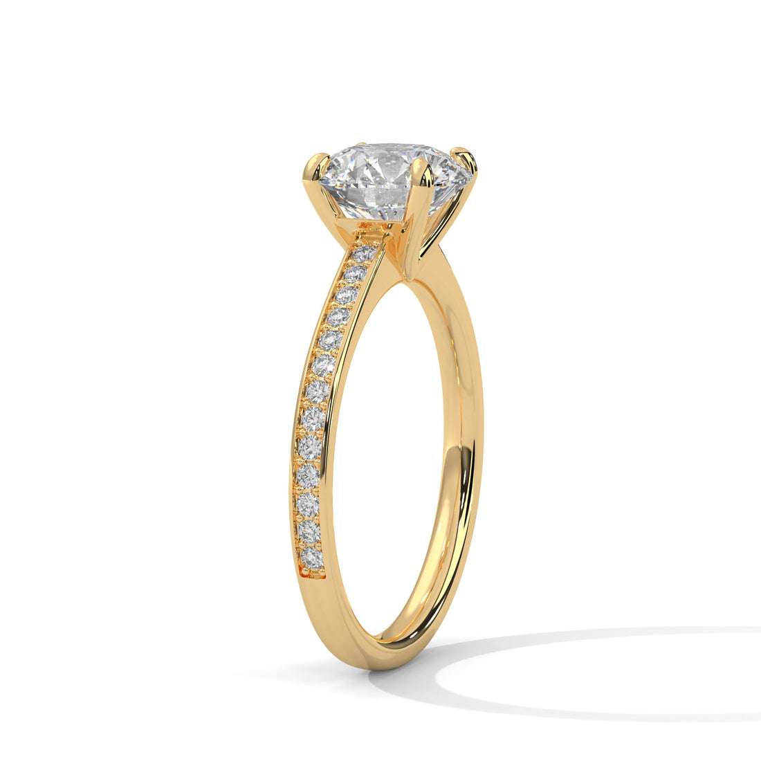 2.21 CT Round Cut Solitaire Diamond Ring
