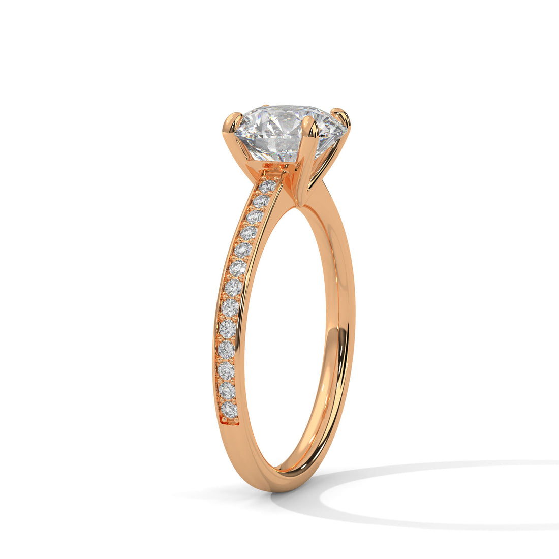 2.21 CT Round Cut Solitaire Diamond Ring