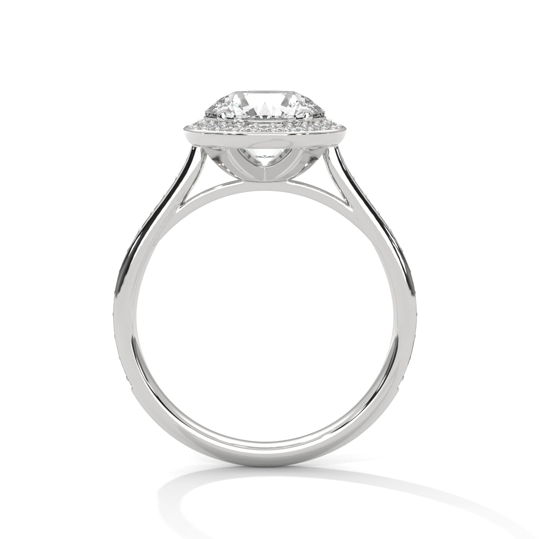 1.34 CT Round Cut Solitaire Diamond Ring