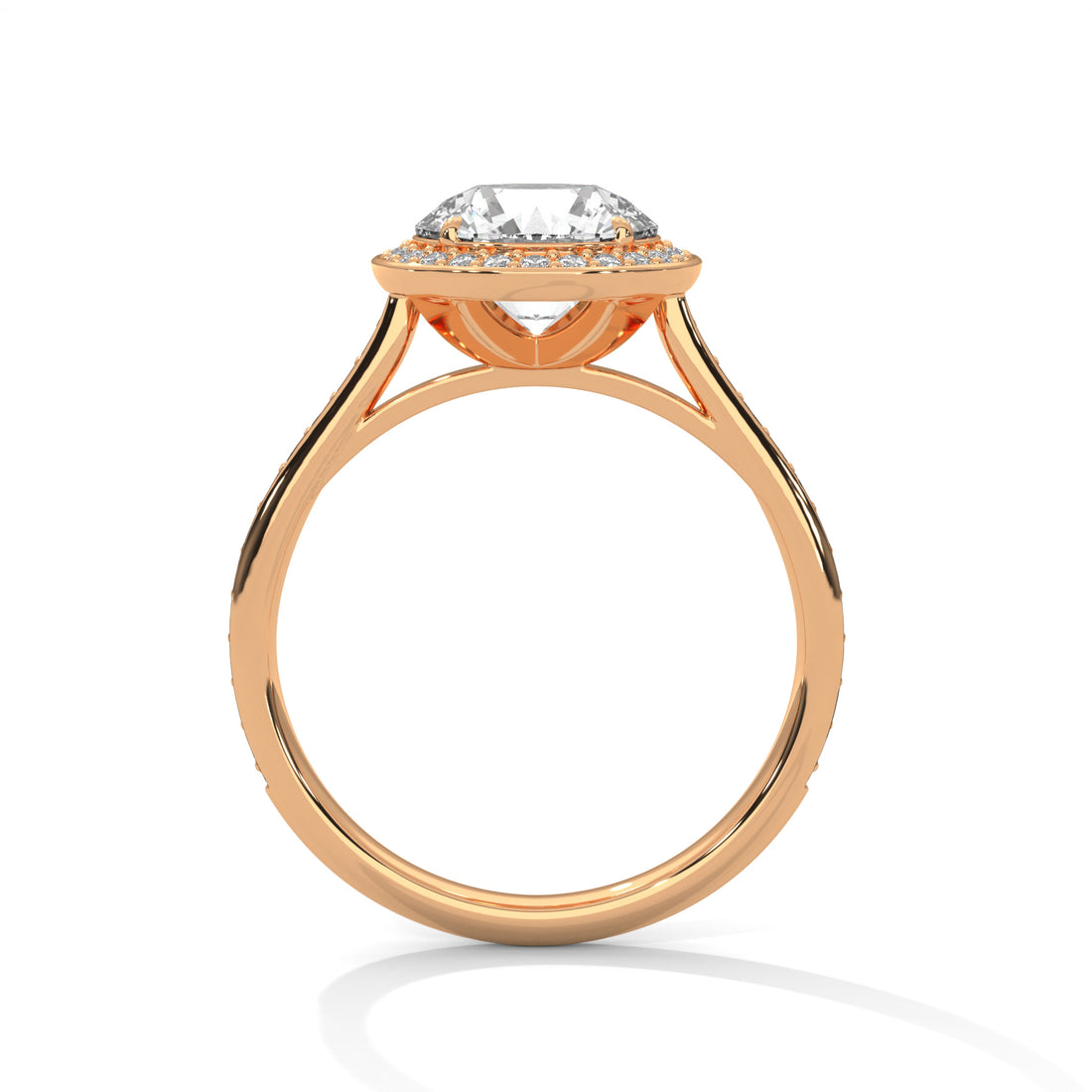 1.34 CT Round Cut Solitaire Diamond Ring