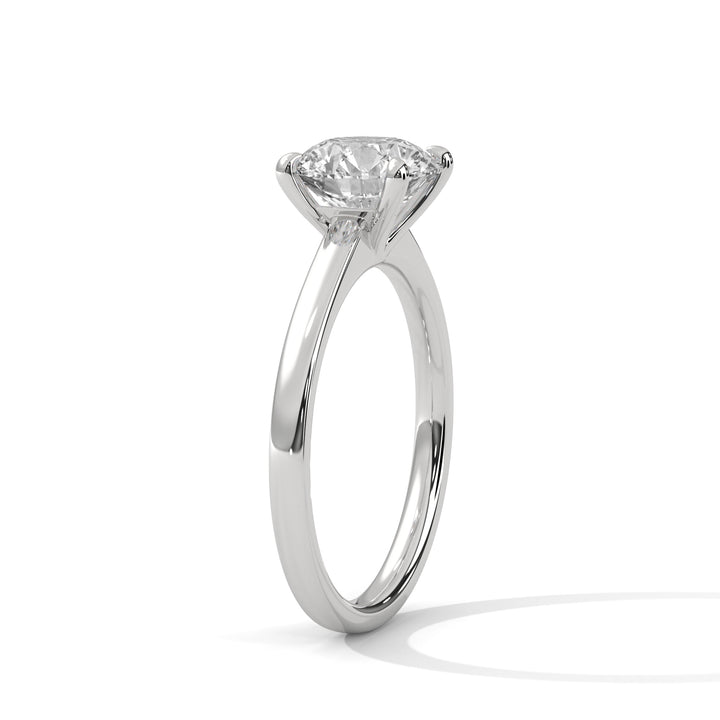 2.00 CT Round Cut Four Prongs Solitaire Diamond Ring