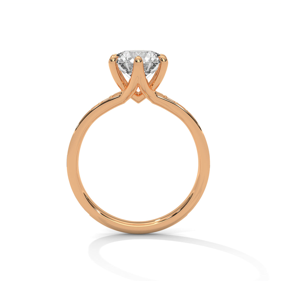 2.27 CT Round Cut Solitaire Diamond Ring