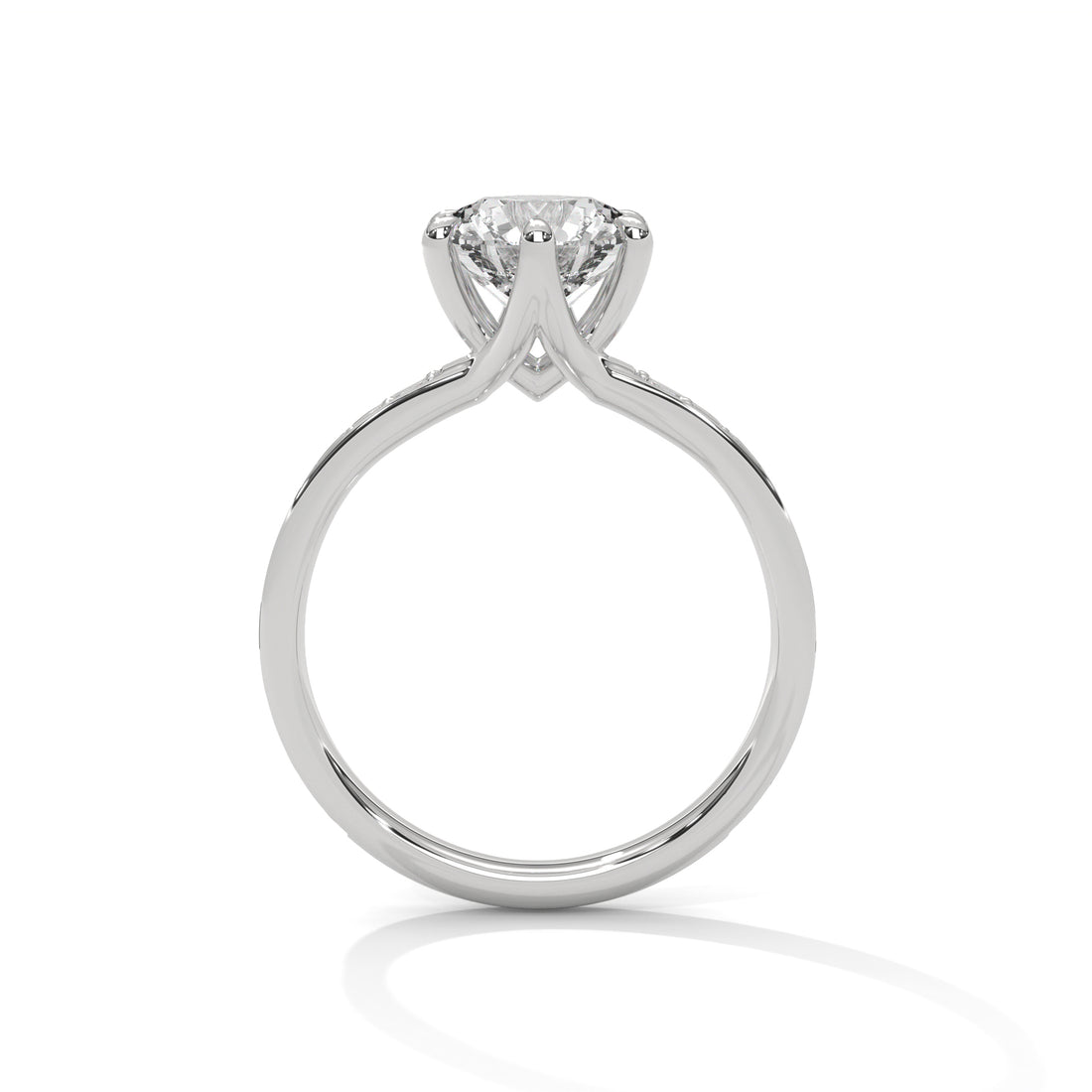 2.27 CT Round Cut Solitaire Diamond Ring