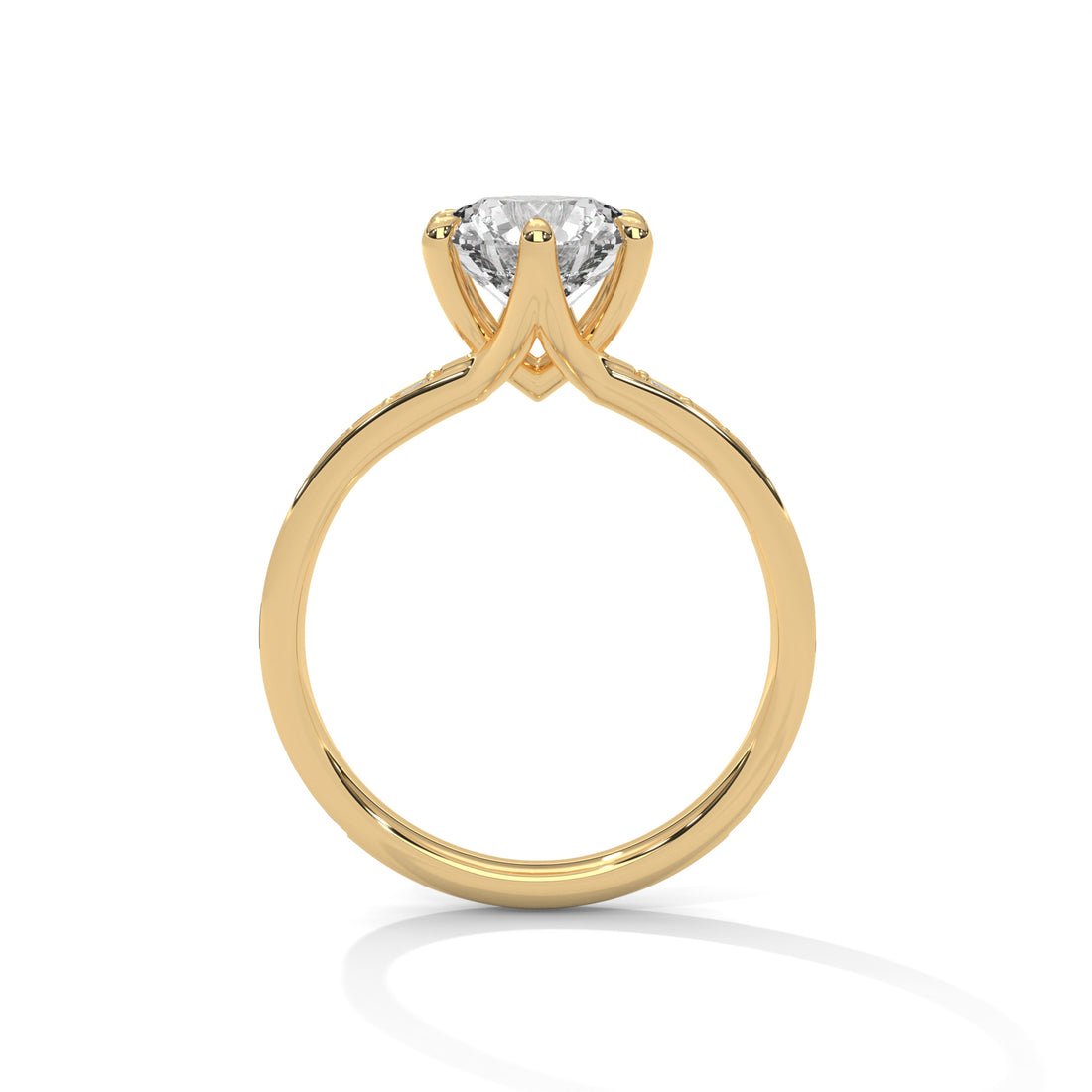 2.27 CT Round Cut Solitaire Diamond Ring