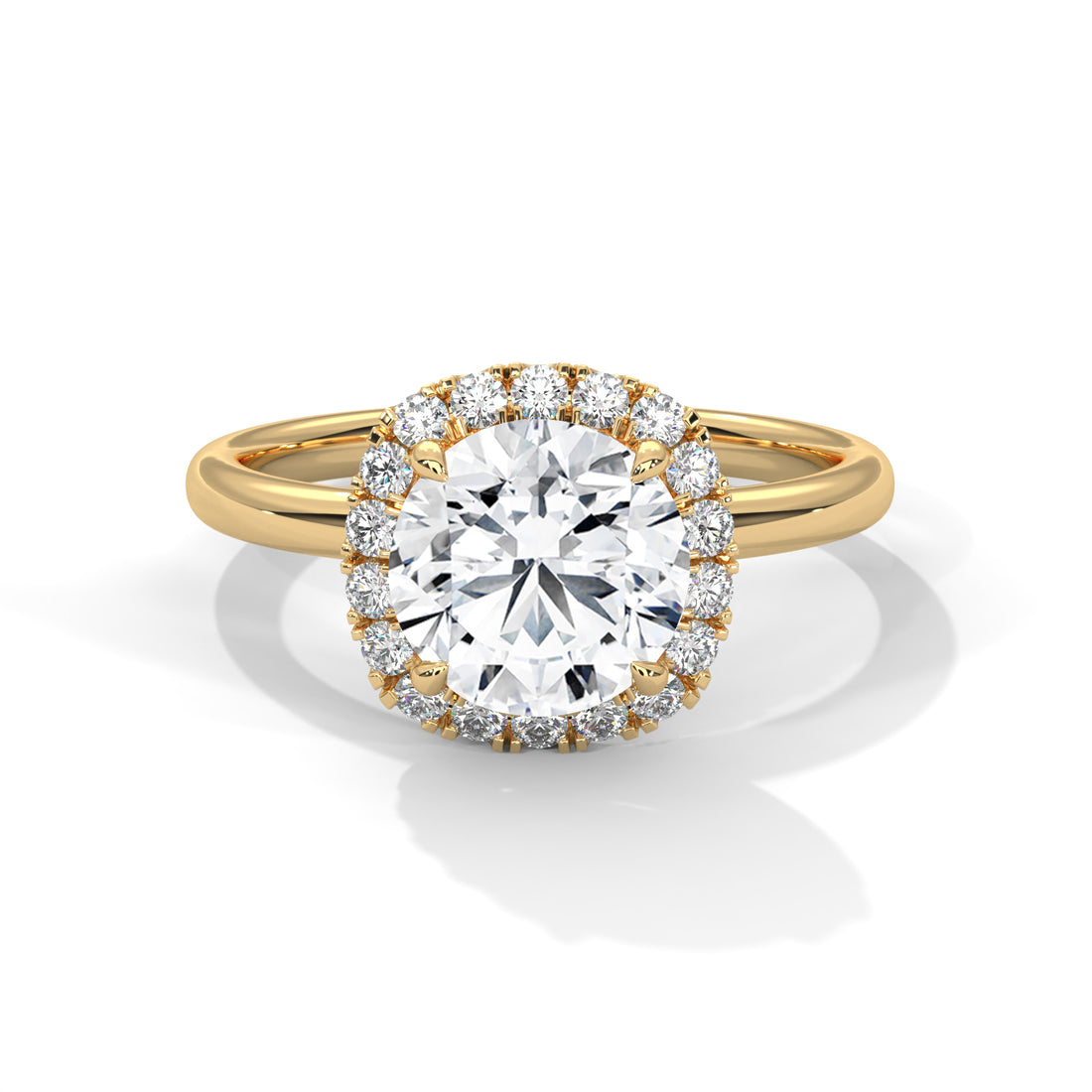 1.25 CT Round Cut Solitaire Diamond Ring