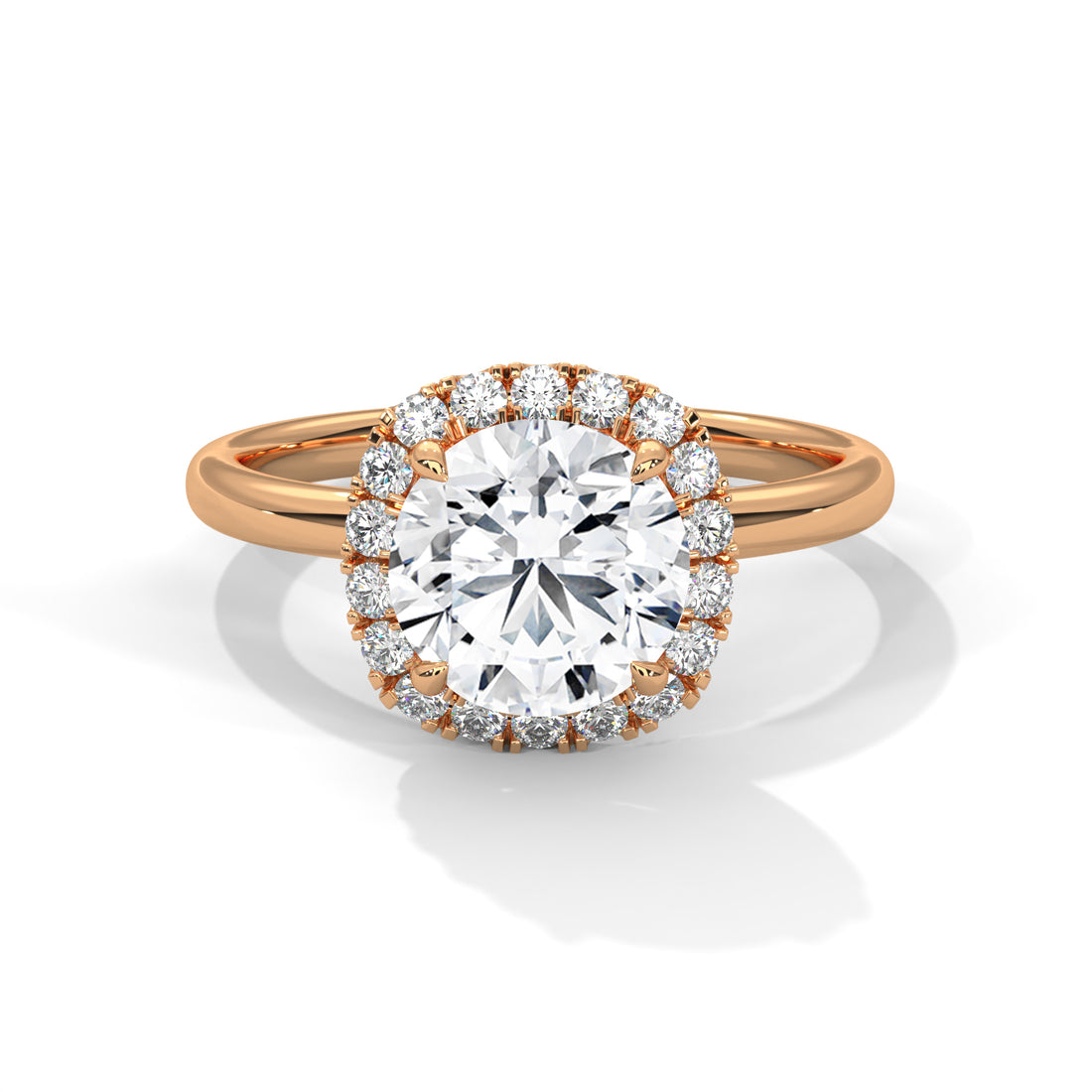 1.25 CT Round Cut Solitaire Diamond Ring