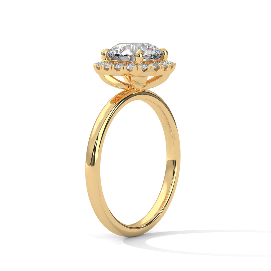 1.25 CT Round Cut Solitaire Diamond Ring