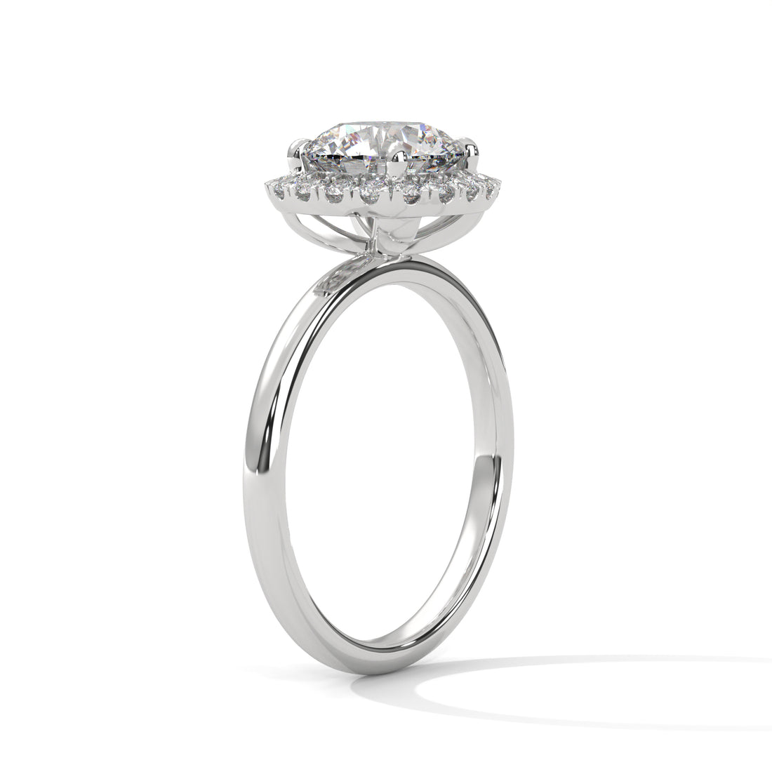 1.25 CT Round Cut Solitaire Diamond Ring