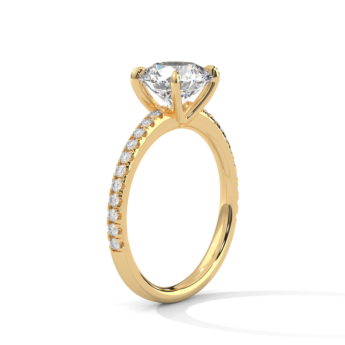 2.26 CT Round Cut Solitaire Diamond Ring