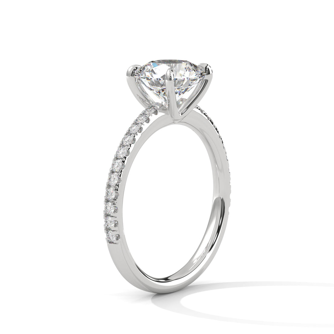 2.26 CT Round Cut Solitaire Diamond Ring