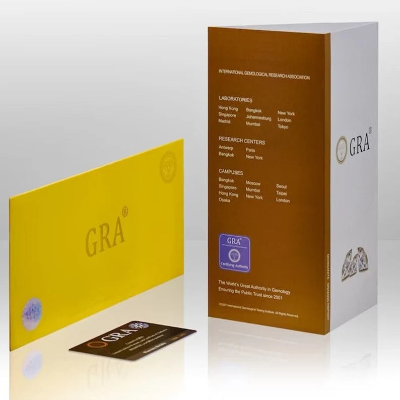 Round Cut Certified Moissanite Diamond D VVS1